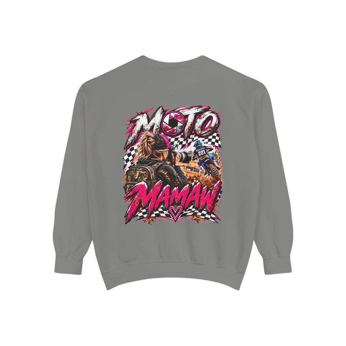 Customize your own sweatshirt with image — Vintage Racing  Graphic Sweatshirt