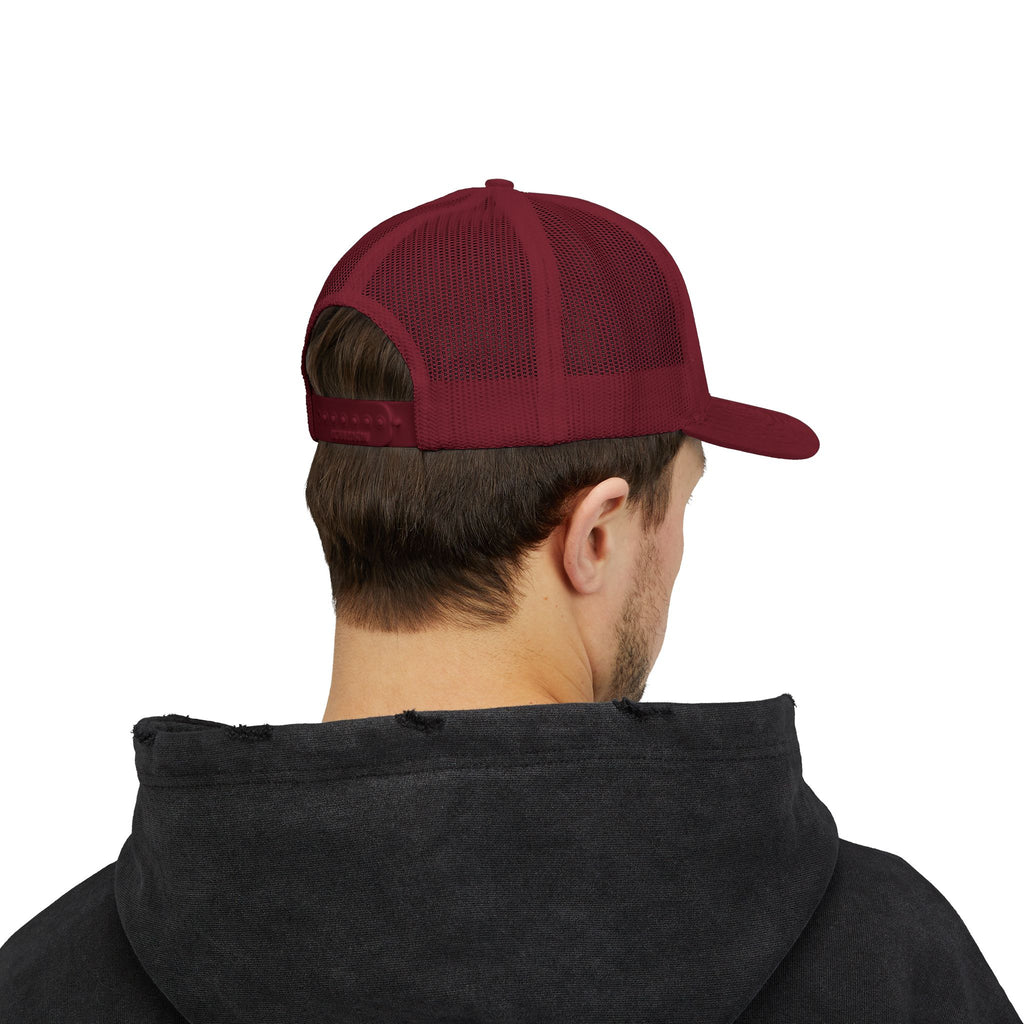 Trucker Hat — 'Rub Your Bike, Not Your Mouth' Biker Snapback