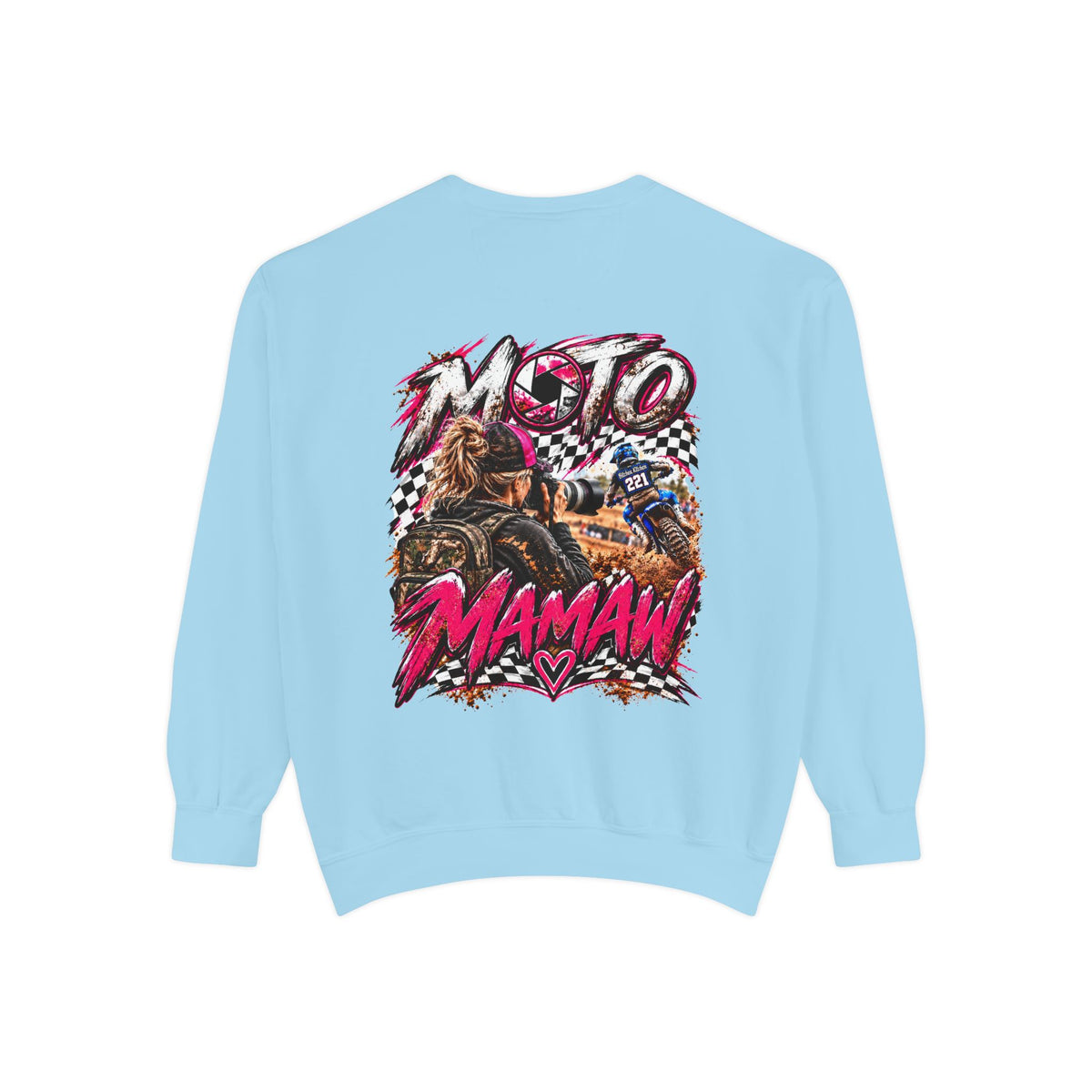 Customize your own sweatshirt with image — Vintage Racing  Graphic Sweatshirt