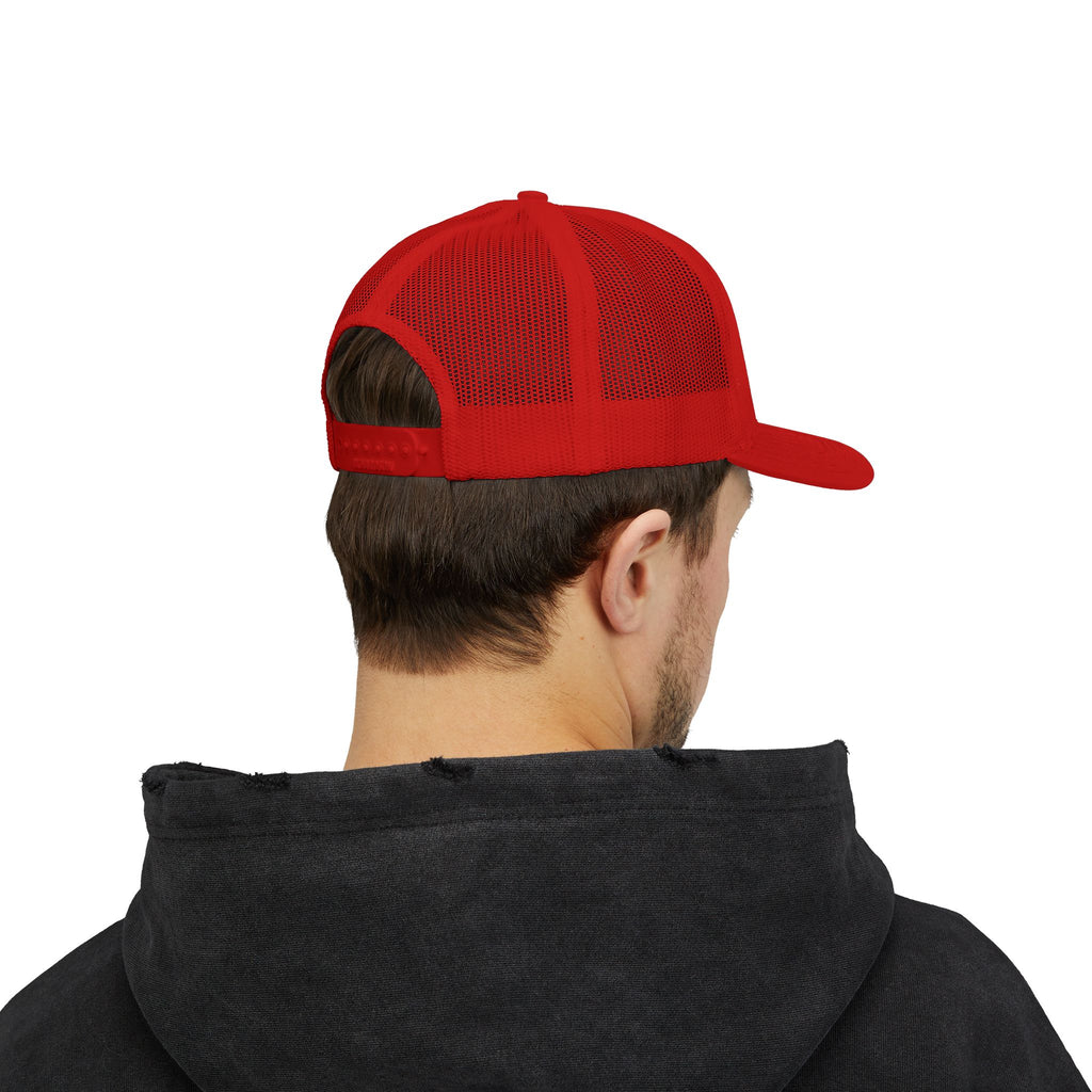 Trucker Hat — 'Rub Your Bike, Not Your Mouth' Biker Snapback