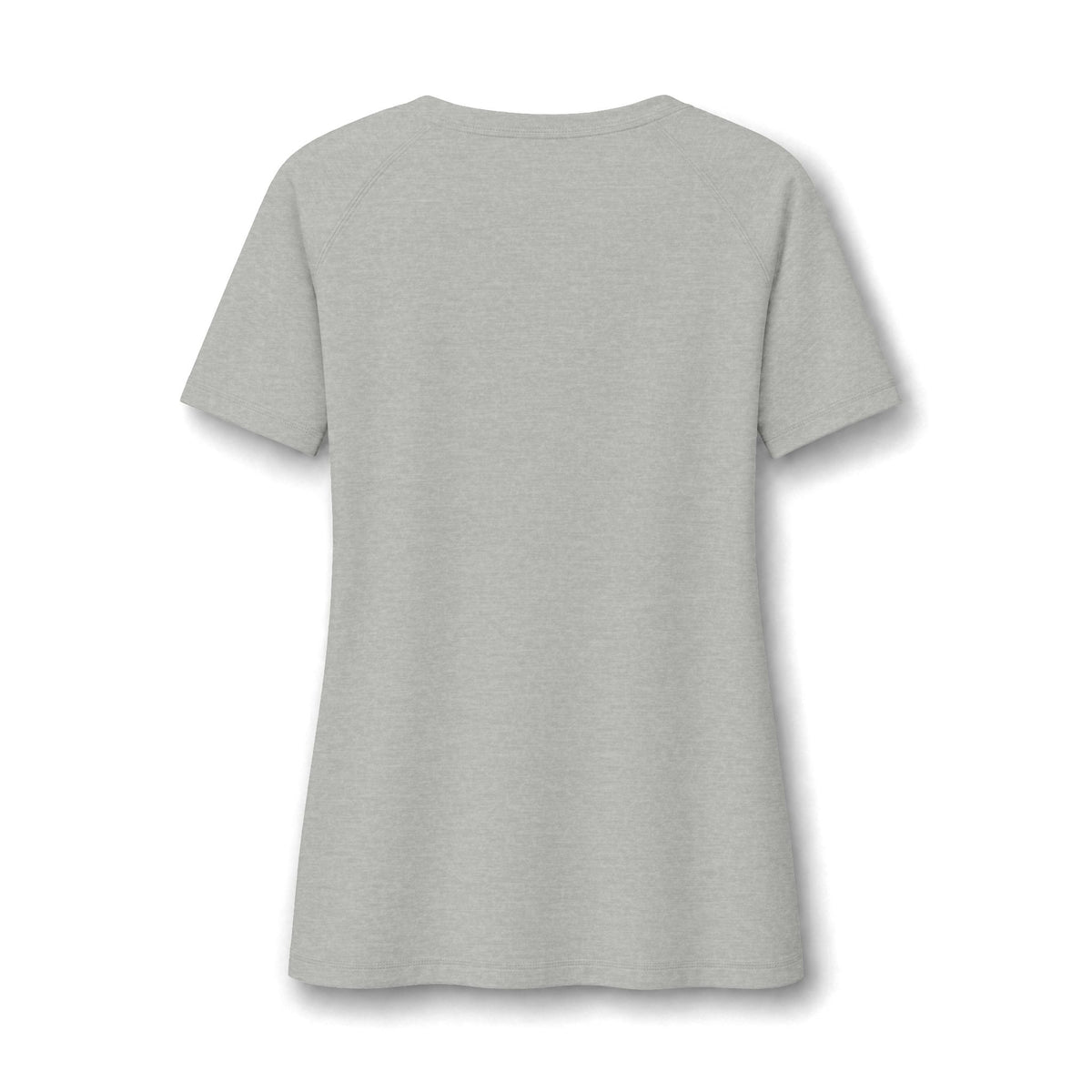 Women’s Scoop Neck Raglan Tee — Lightweight Tri-Blend Wicking Shirt