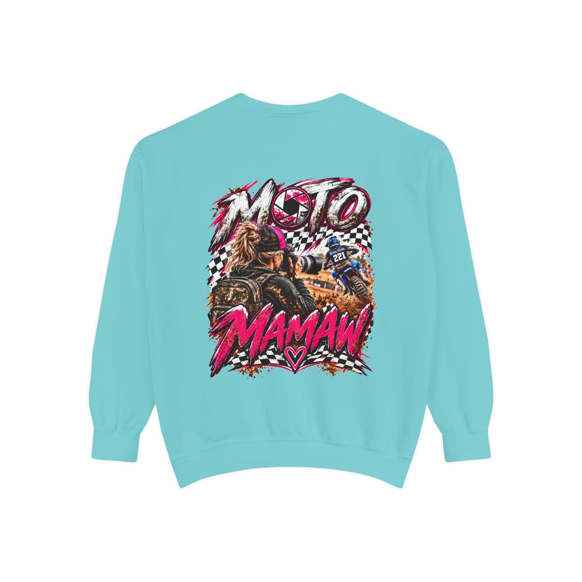Customize your own sweatshirt with image — Vintage Racing  Graphic Sweatshirt