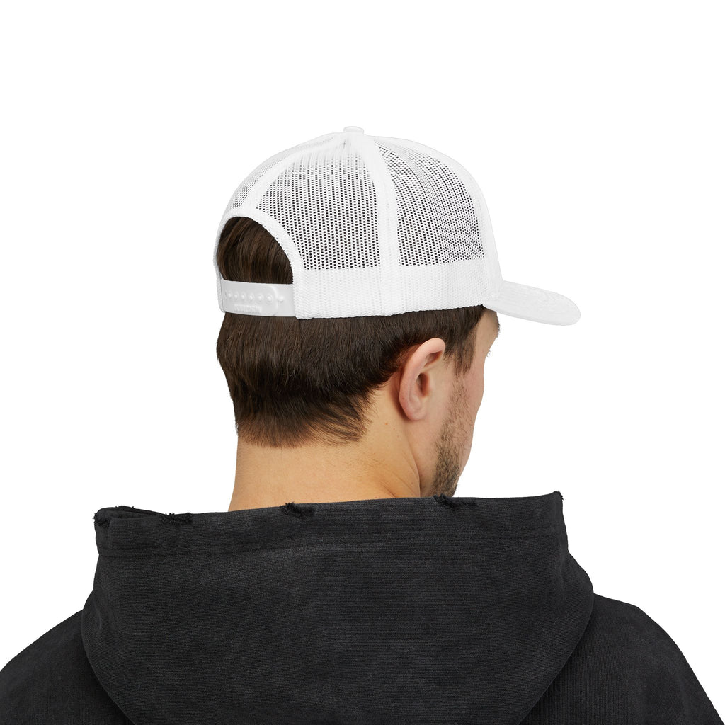 Trucker Hat — 'Rub Your Bike, Not Your Mouth' Biker Snapback