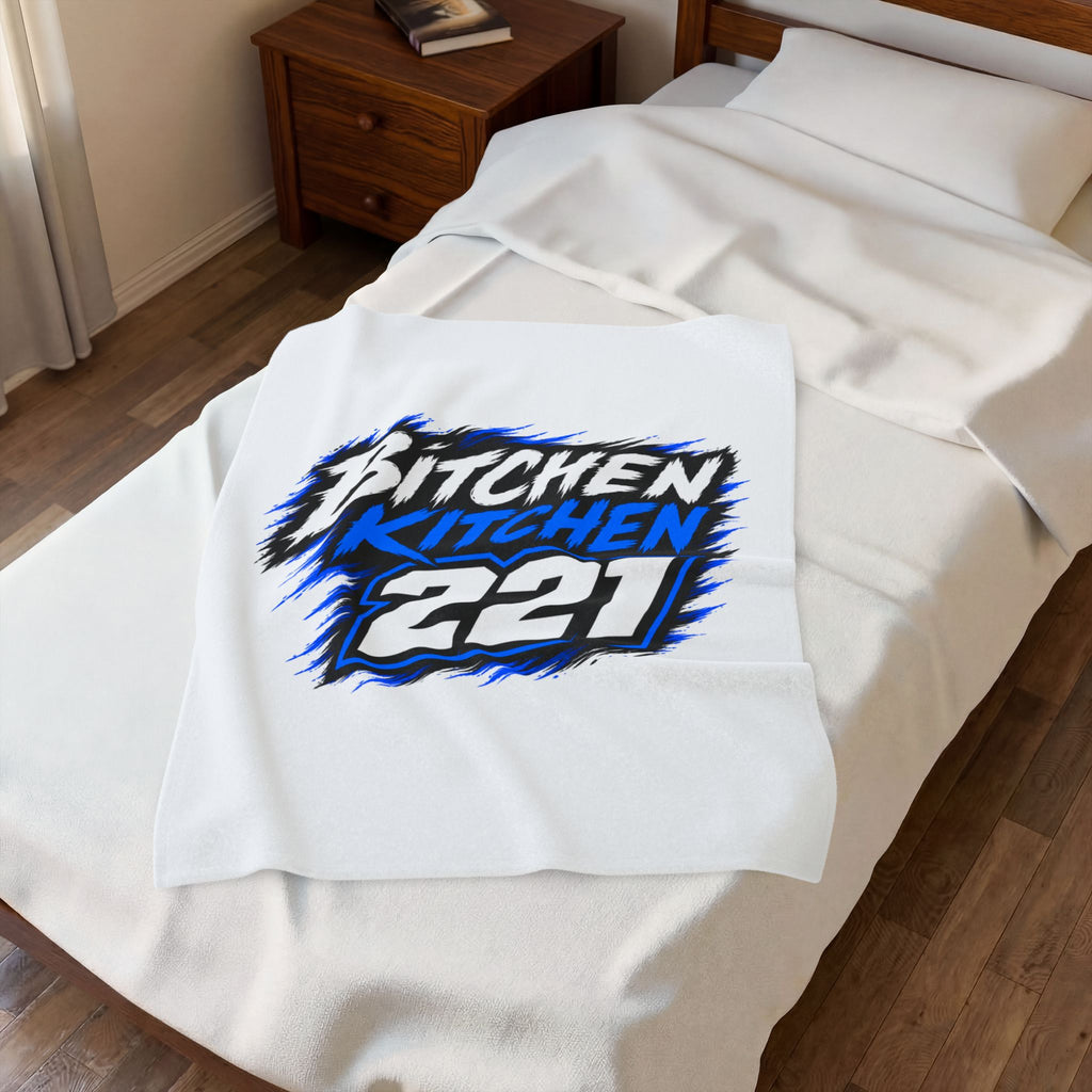 Customize your own Velveteen Plush Blanket