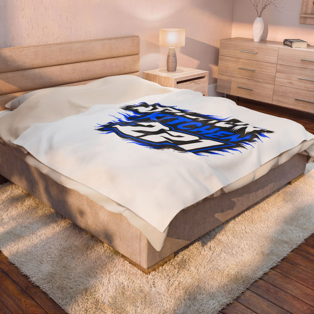 Customize your own Velveteen Plush Blanket