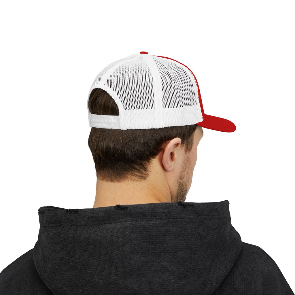 Trucker Hat — 'Rub Your Bike, Not Your Mouth' Biker Snapback