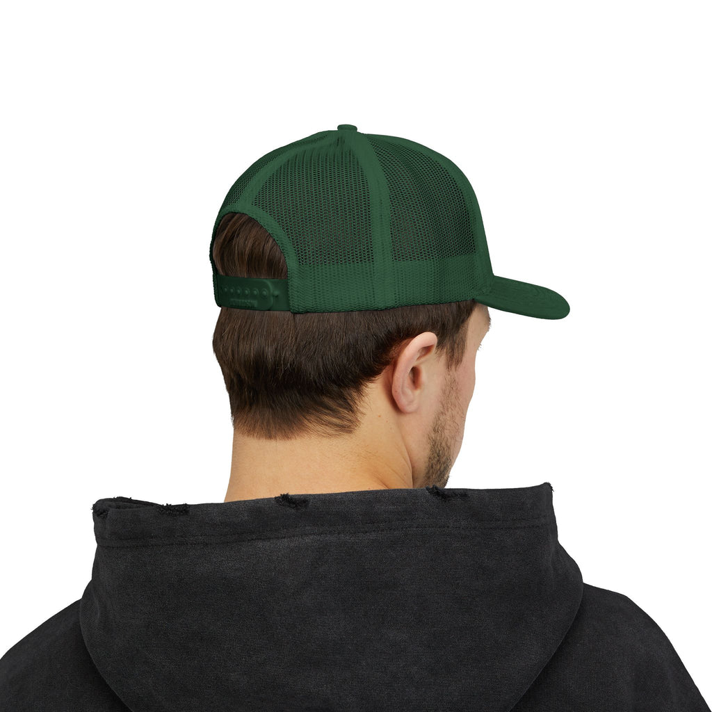 Trucker Hat — 'Rub Your Bike, Not Your Mouth' Biker Snapback