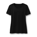 Women's Scoop Neck Raglan Tee — Lightweight Tri-Blend Wicking Shirt