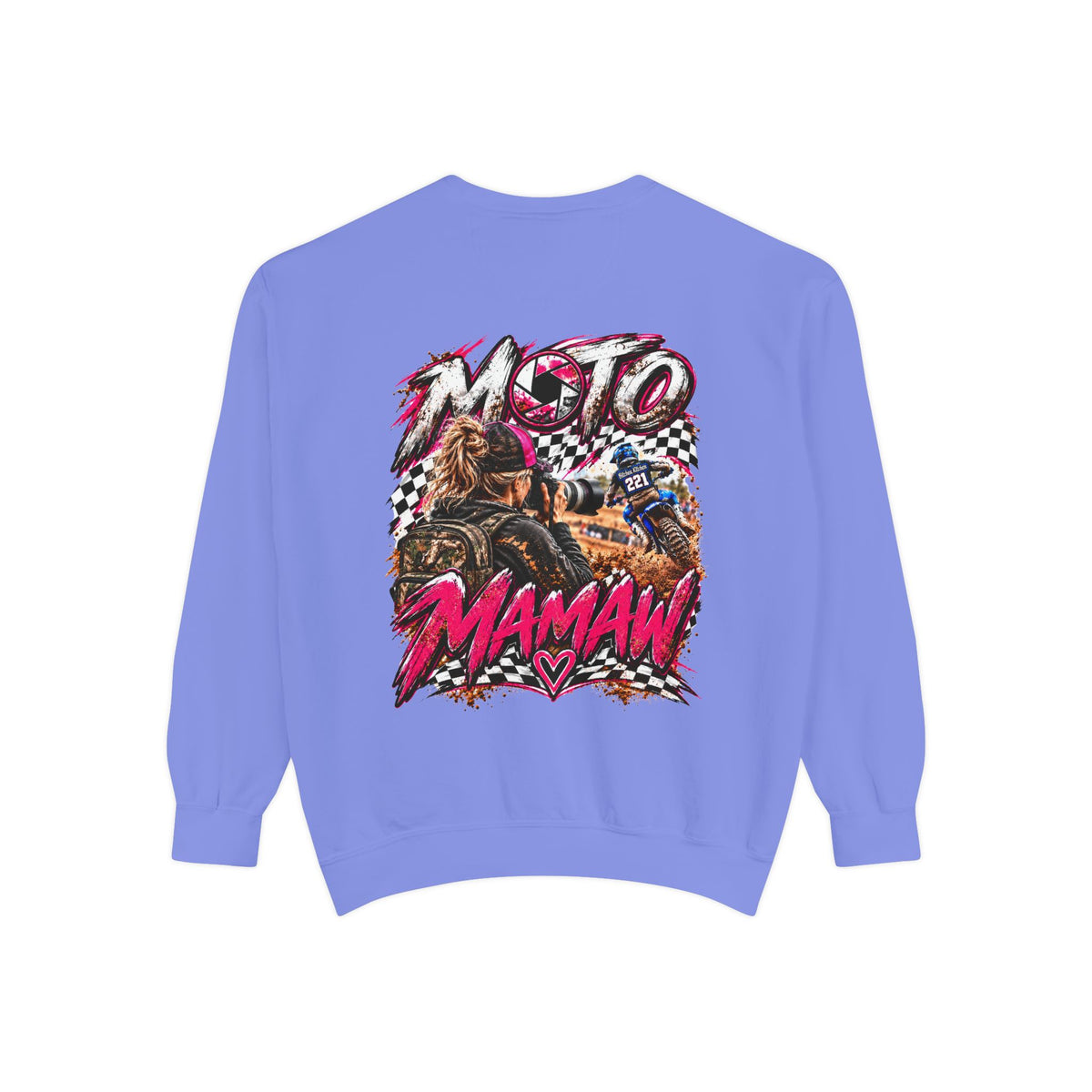 Customize your own sweatshirt with image — Vintage Racing  Graphic Sweatshirt