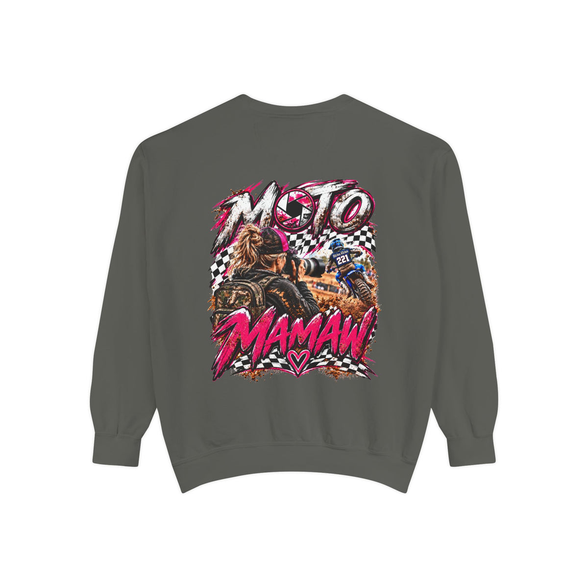 Customize your own sweatshirt with image — Vintage Racing  Graphic Sweatshirt