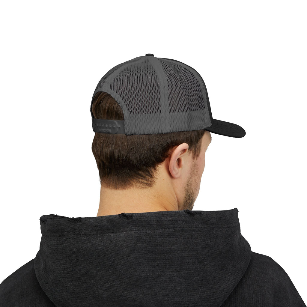 Trucker Hat — 'Rub Your Bike, Not Your Mouth' Biker Snapback